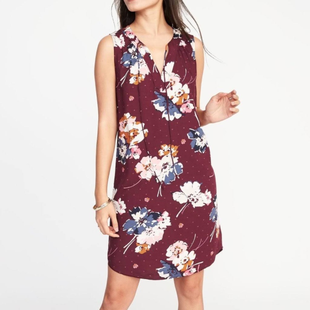OLD NAVY sleeveless floral dress